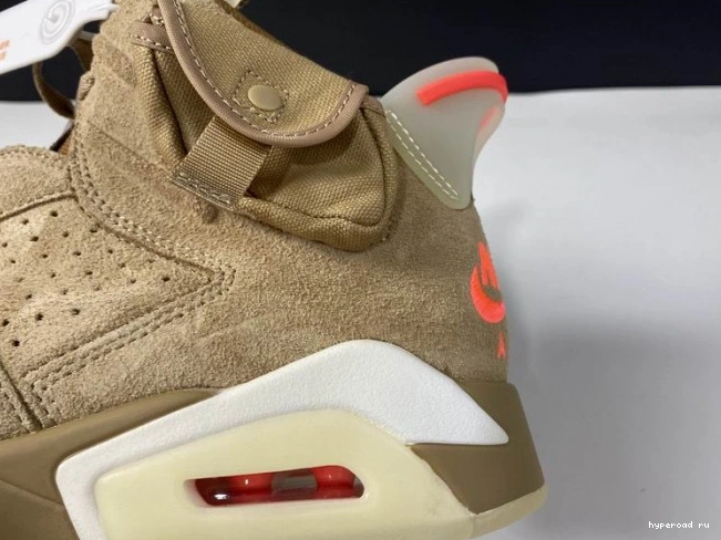 Air Jordan Retro Travis 6 DH0690-200 British Khaki Scott 1216